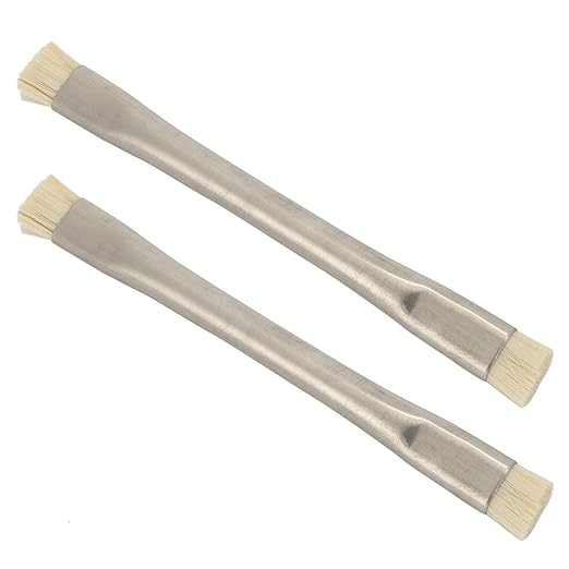 Anti Static Brush 2pcs Electronic Cleaning Brush, Mainboard Motherboard Cleaning Brush ESD Safety Dust Removal Brush Soft Brush for Cleaning Keyboard PCB Mobile Phone Parts