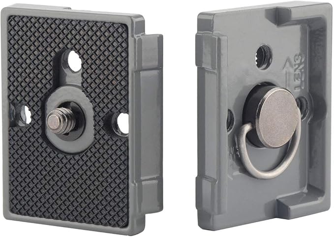 200PL-14 Quick Release Plate for Manfrotto 804RC2 Rapid Connect, 323 RC2, 488RC2, 484RC2, 498/496/ 494RC2, 2498RC, 2486RC, 468MGRC2 (2PCS/Pack)
