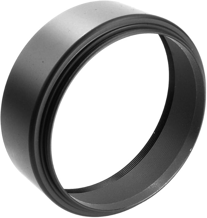 Metal Lens Hood Sun Shade Compatible with Panasonic Lumix Fujifilm Olympus Pentax Samsung Sigma Rangefinder Universal Cameras (40.5mm)