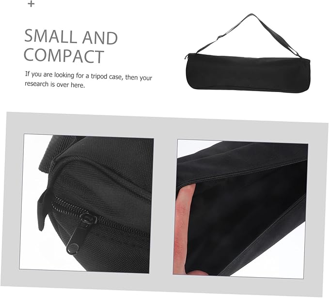 Tripod Carrying Case Shoulder Strap Padded Light Stand Storage Bag for Tripods Mic Stands and Camping Gear Sturdy Tent Pole Carrier for Photographers