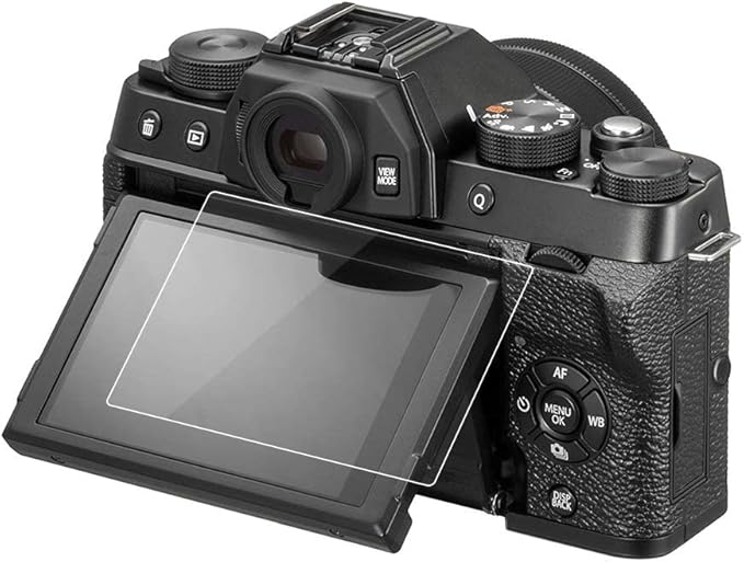kinokoo Tempered Glass Film for fuji X-T100 Crystal Clear Film FUJIFILM XT100 Screen Protector Bubble-free/Anti-scratch(2 pack)