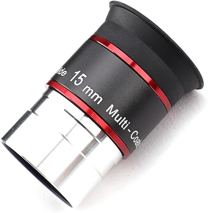 Starboosa 15mm 68° Ultra Wide-Angle Telescope Eyepiece with Polarizing Filter – Upgraded 1.25" HD Eyepiece & Glare-Reducing Filter Set – Fully Multi-Coated Optics for Crisp Lunar & Planetary Viewing