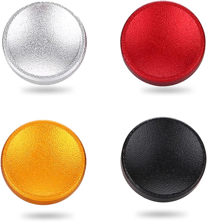 HaloVerde Shutter Knob Accessory Pack of 4, a Soft Shutter Release Knob Made of Aluminum Alloy Compatible with X100F X T4 X T30 II X E3 and Cameras