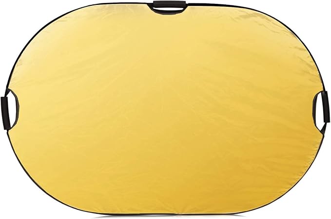 Selens 5-in-1 Oval Reflector with Handle for Photography Photo Studio Lighting & Outdoor Lighting (59 x 78 Inch)