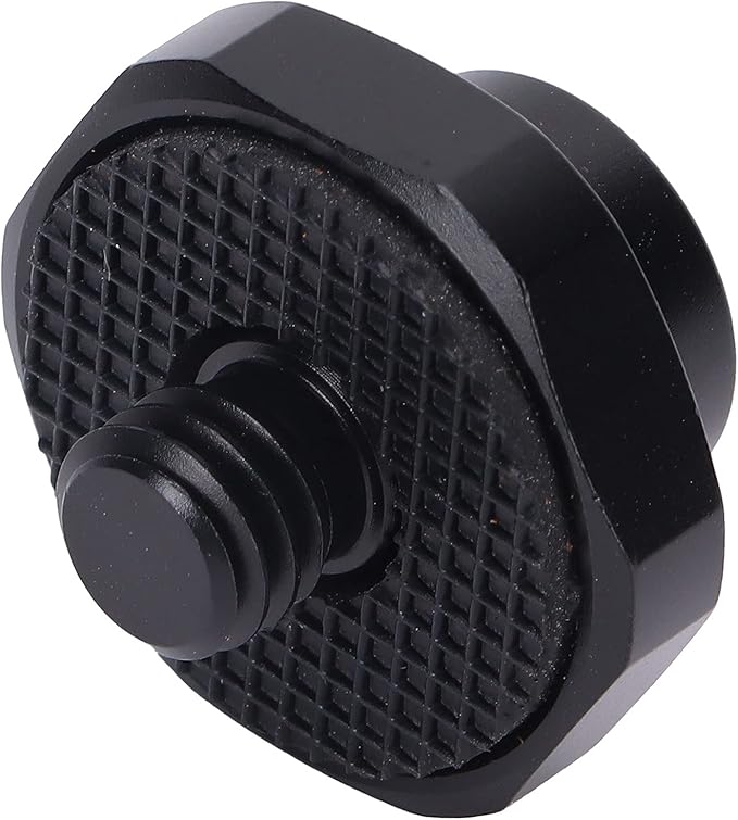 Tripod Mount Adapter, 1/4 Female to 3/8 Male Threaded Tripod Screw Adapter Camera Mount Screw for Camera Monitor, Tripod, Mount