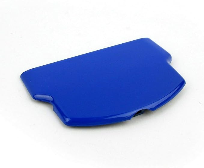 Battery Back Cover Case Lid Door Replacement for PSP 2000 2001 3000 3001 Protective Battery Cover Color Dark Blue