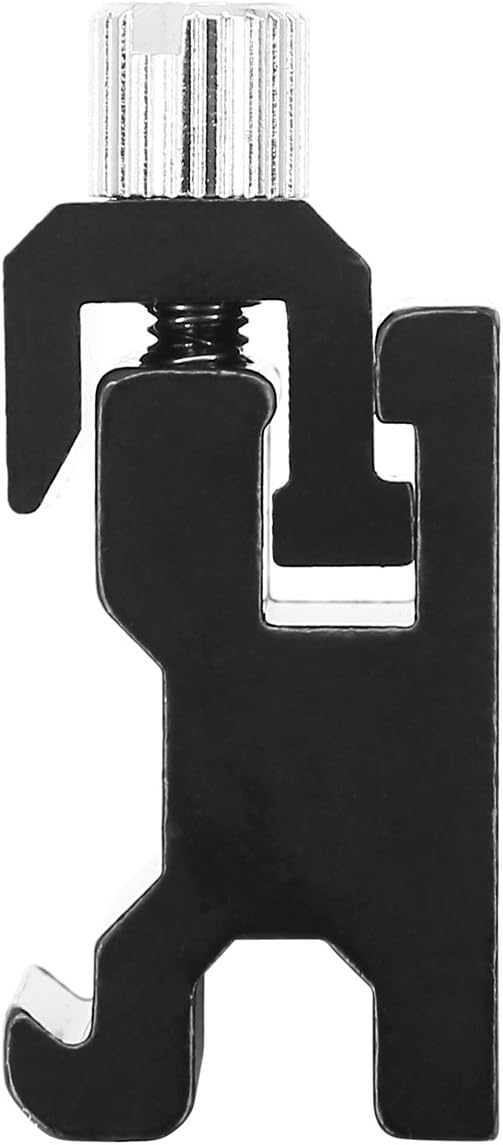 Camera Metal Cold Shoe Flash Stand Adapter with 1/4"-20 Tripod Screw Thread (2 Packs)