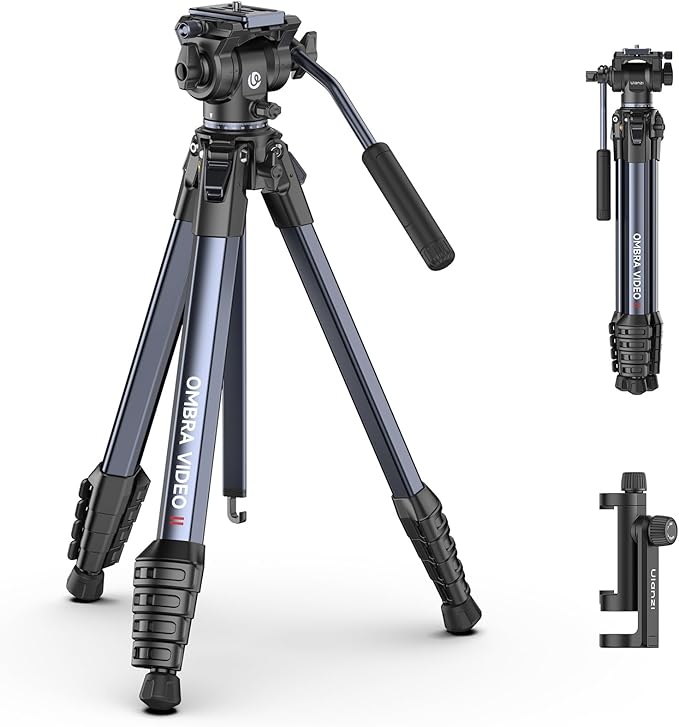 ULANZI HD02 Magic Arm Super Clamp Kit and Ombra Video Ⅱ Camera Tripod