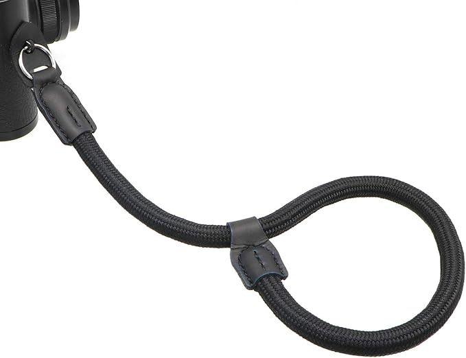 HITHUT Adjustable Rope Camera Wrist Strap Hand Strap for SLR DSLR Digital Mirrorless Cameras Black