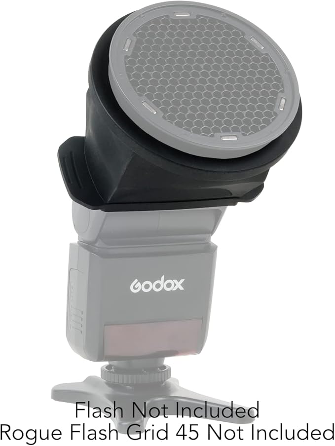 Rogue Round Flash Magnetic Light Modifier (Rectangular Flash Adapter: Small)