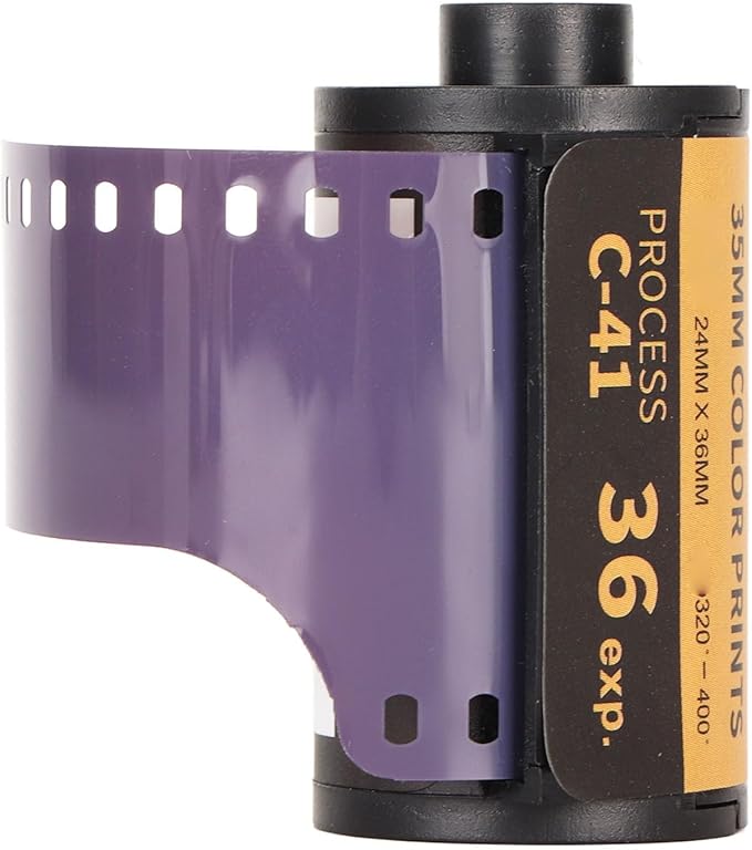 Lybunair 35mm Vintage Camera Color Print Film, 36 Sheets, Carbon Removal, for 135 Cameras