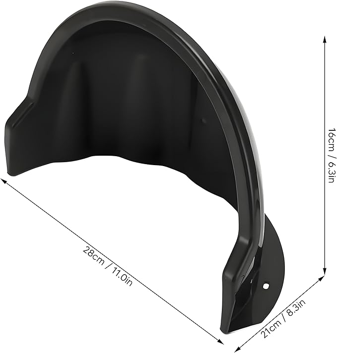 Coolotic 2-Set Outdoor CCTV Security Camera Top Cover, Sun Rain Shade Cover Shield Protective Roof for CCTV Surveillance Camera Hikvision/Nest/Ring/Arlo/Dome/Bullet