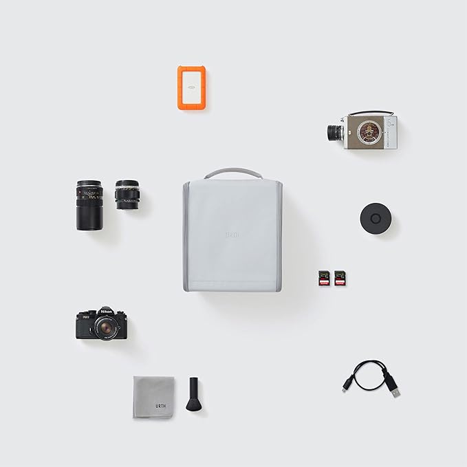 Urth Norite Camera Insert Bag – for DSLR Camera and Lens, Weatherproof + Recycled