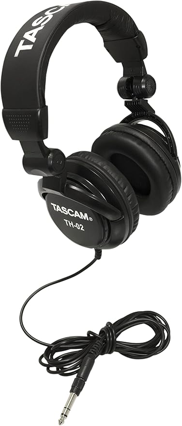 TASCAM US-16x08 Audio Interface and Studio Headphones Bundle