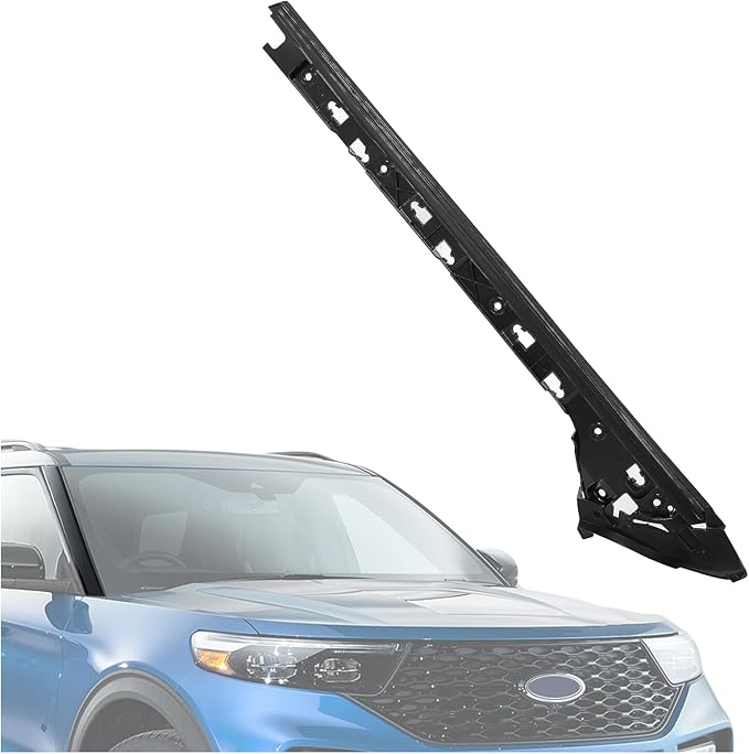 HECASA Windshield Side Molding A-Pillar Trim Compatible with 2011-2019 Ford Explorer Replacement for BB5Z-78 03136-BA Inner Front Pillar Trim Mount Bracket Right Side
