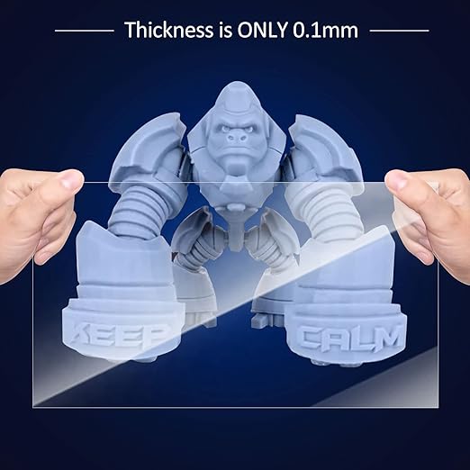 Anycubic Photon M3 Max Screen Protector,Original Protective Film 5Pcs Compatible with 13.6 inch LCD SLA UV Resin 3D Printers-Thickness 0.1mm-NOT for Photon M3 or Photon M3 Plus