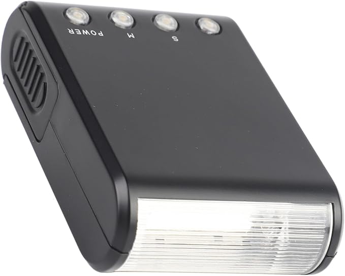 Mini Portable On Camera Flashlight, Hot Shoe Mount Flashlight for DSLR Cameras for for for