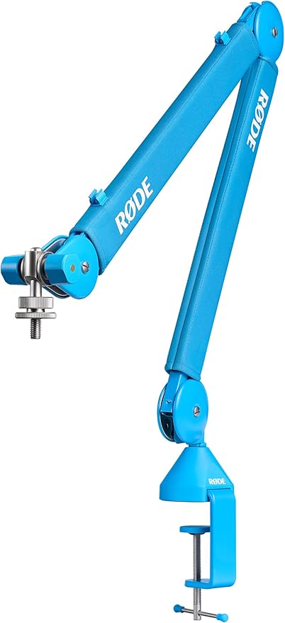 RØDE PSA1+ Professional Studio Arm with Spring Damping and Cable Management (Blue)