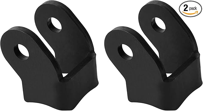 2-Piece Set Heavy Duty Shock Mount Bracket, Shock Brackets for Off-Road Trailers, Thick Welded