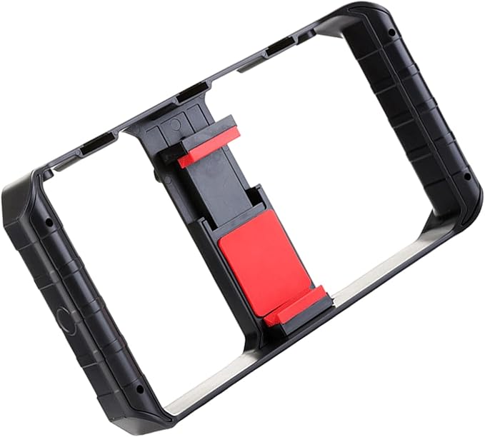 Handheld Video Rigs with Two Handles for Stable Shootings for Bloggers and Streamers in Any Setting Filmmaking Case