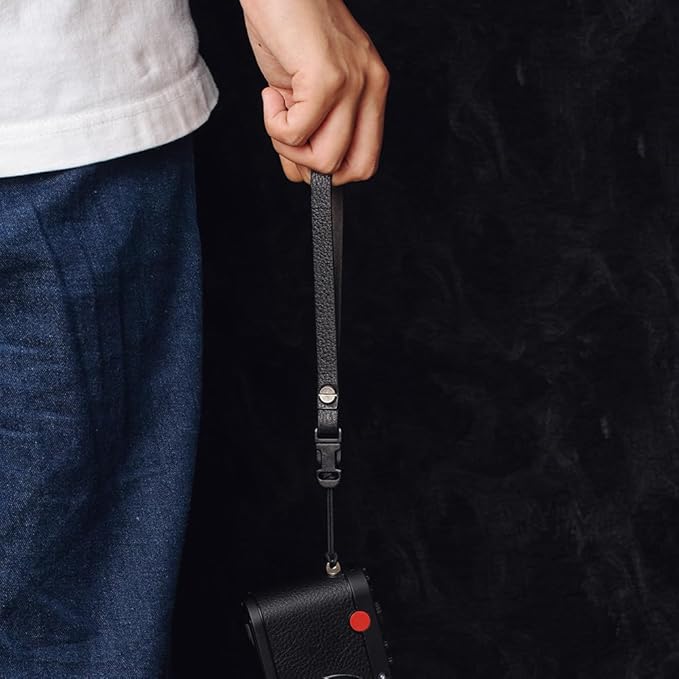 DBZZ Vintage Minimalist Leather Camera Neck Shoulder Strap For Ricoh GRIII GR3X GRIV For Leica X1 For Fuji X-half