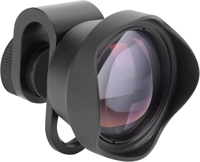 Phone Camera Lens, 65mm Phone Telephoto Portrait Lens External Aspherical Portrait Lens Clip on Cell Phone Lens Kit Professional Attachment Phone Lens Kit for Phones/iOS Pad Smartphones