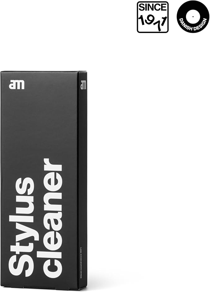 am Stylus Cleaner for Turntable Needle – Anti-Static Stylus Cleaning Brush for Record Players – Gentle Vinyl Needle Cleaner for Better Sound and Longer Cartridge Life
