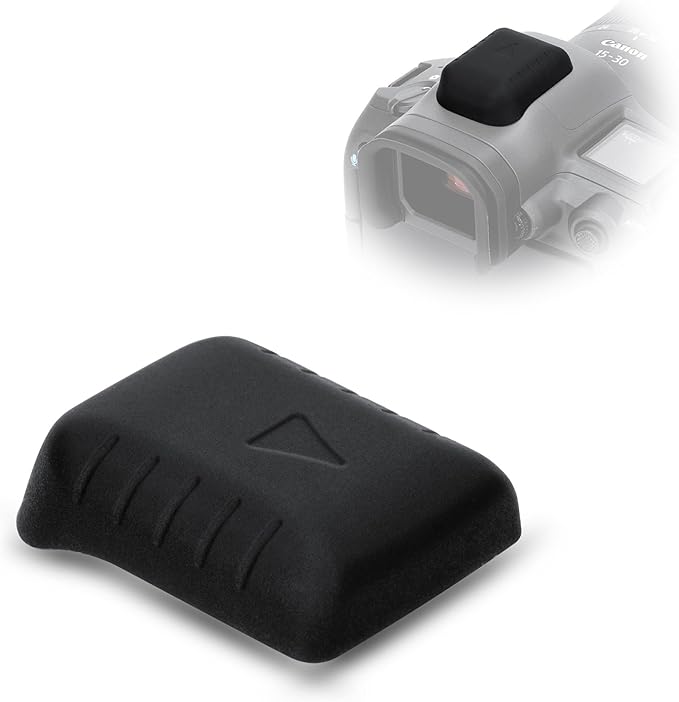 JJC Hot Shoe Cover for Canon EOS R50V R50 R1 R3 R5 Mark II R6 Mark II R7 R8 R10 Mirrorless Cameras with Multi-Function Shoe, Full Coverage Design, Replaces Canon ER-SC3 Shoe Cap
