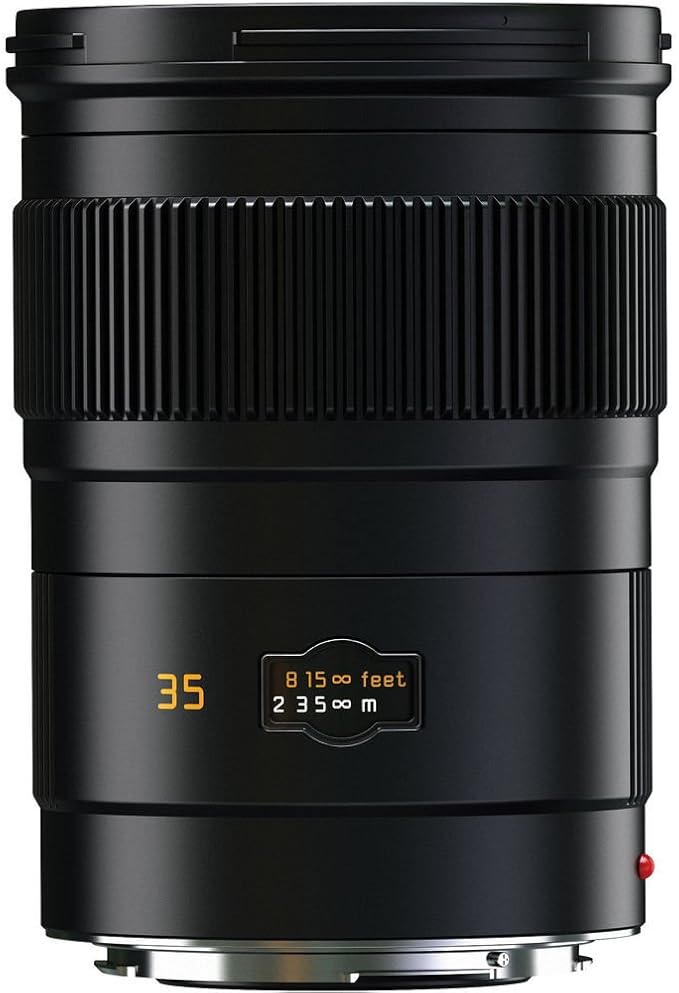 Leica Summarit-S 35mm f/2.5 ASPH Lens (11064) + 64GB Memory Card + Padded Lens Case + Filter Kit + Backpack + Full Size Monopod + Cleaning Set + Cap Keeper + Hand Strap