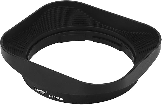 Haoge LH-PN425 Bayonet Square Metal Lens Hood for Sigma 45mm F2.8 DG DN 24mm F3.5 90mm F2.8 DG DN Lens