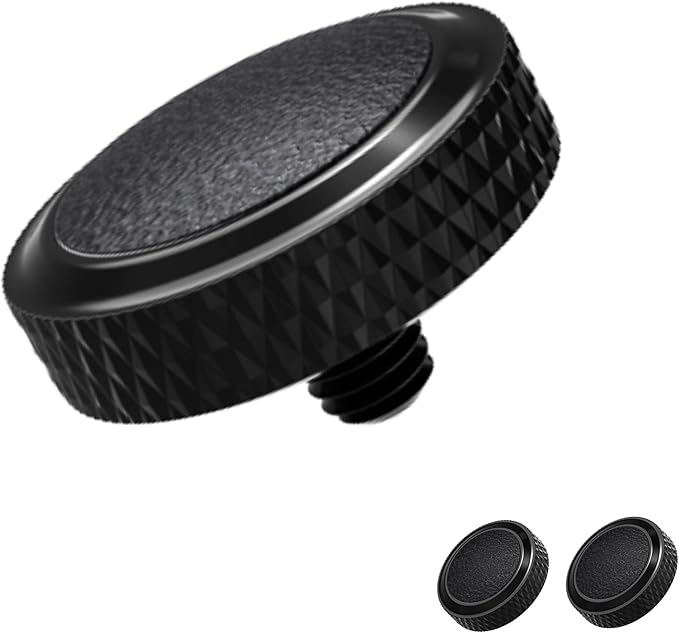 JJC Camera Soft Release Button, Shutter Button for Fuji Fujifilm X-T5 X-T4 X-T50 X-T30 III II X-PRO3 X100V X100VI X-E5 X-E4 X Half GFX100RF Sony RX1R II RX10 IV III Leica Q3 M10 M9 Nikon Zf Df-2 Pack