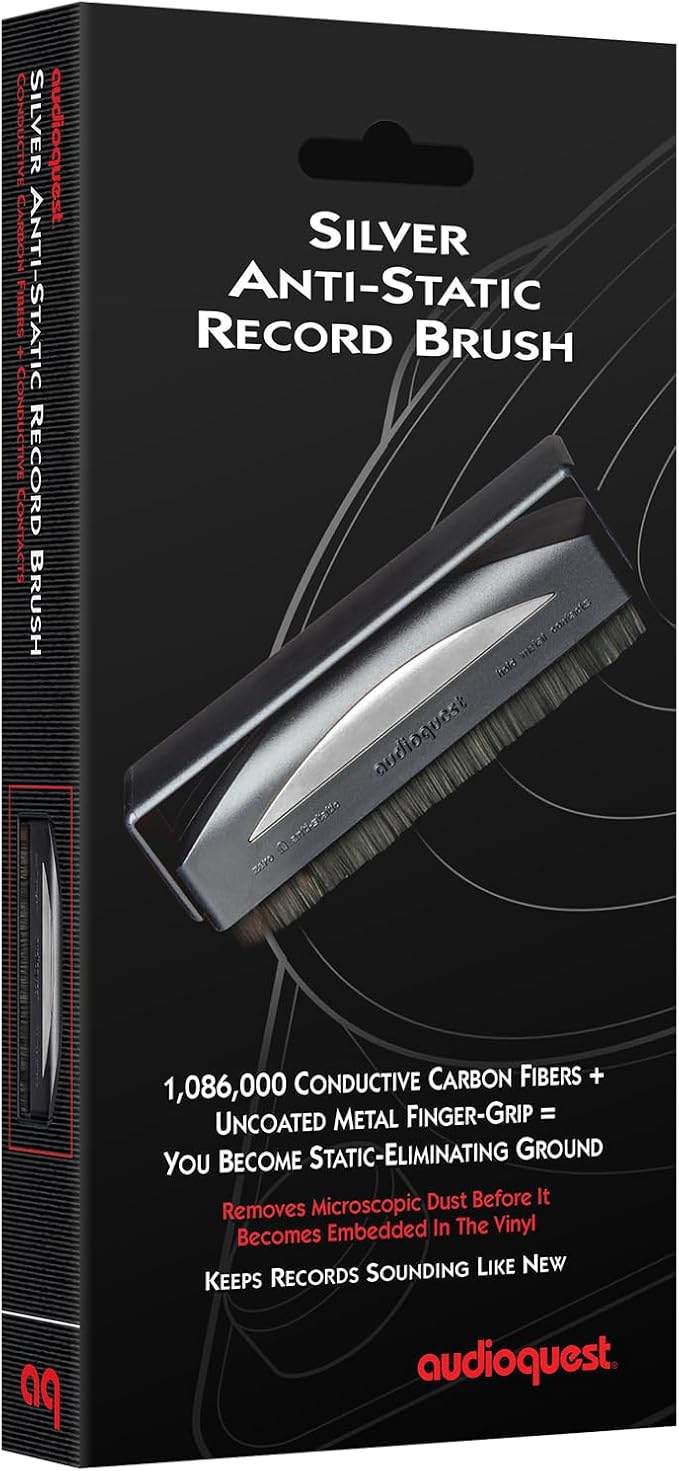 AudioQuest Silver Anti-Static Record Brush