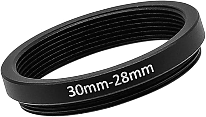 30-25/26/28/37/42/46/49/52/55/58mm Step Up & Step Down Rings Adapter for Lens and Filter 30-28 Filter Adapter Ring 30mm Lens to 28mm Filters