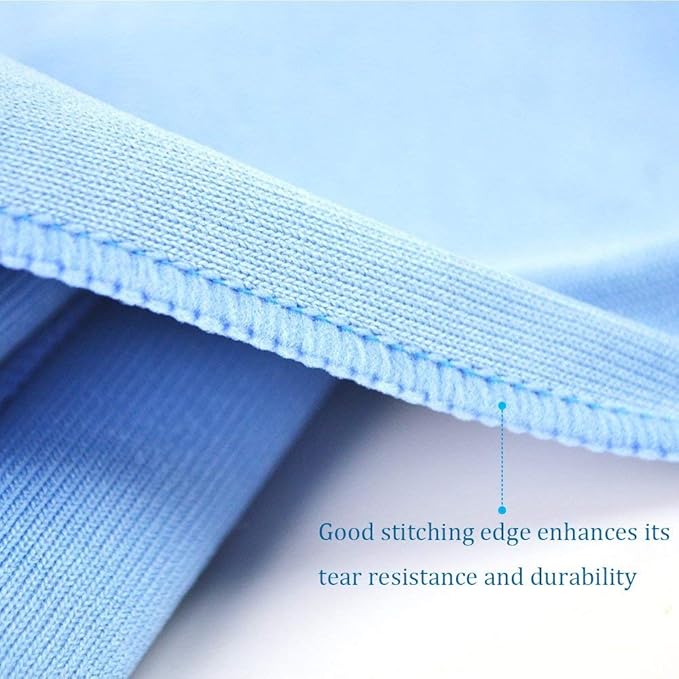 Microfiber Glass Detailing Cleaning Cloths-10 Pack (12" x 12")-Streak Free-Lint Free-Quickly Clean Windows,Mirrors,Windshield, Computer Screen,TV Tablets and Dishes