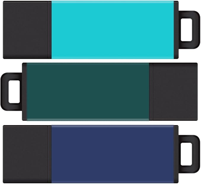 Centon DataStick Pro2 USB 2.0 Flash Drive 16GB x 3, Mix Color (S1-U2T06-16-3)