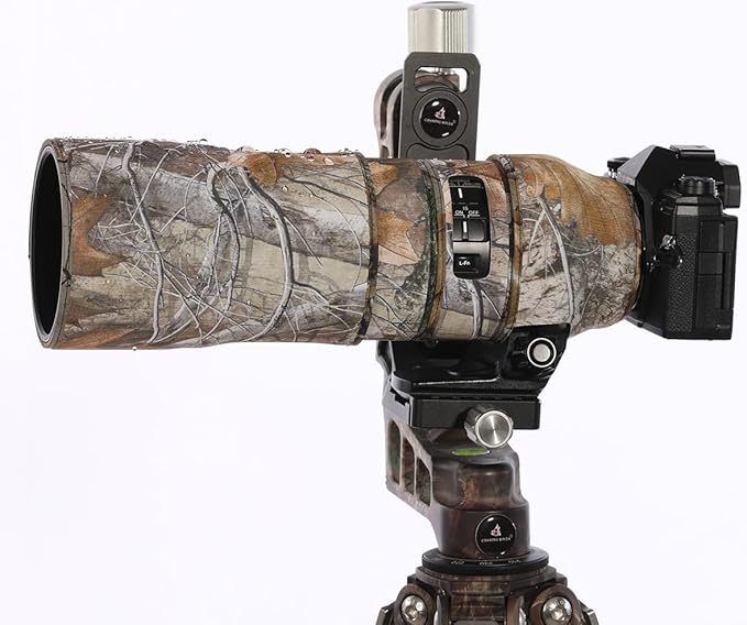 CHASING BIRDS Lens Camouflage Waterproof Coat for Olympus 300mm F4.0 is PRO Rainproof Lens Protective Cover Version IV (Forest Camouflage, with 2.0X TC (MC-20))