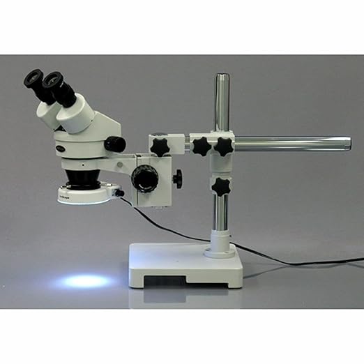AmScope LED-80S 80 LED Microscope Compact Ring Light with Built-in Dimmer