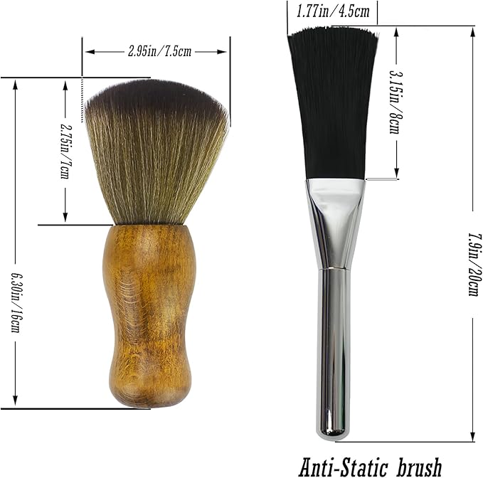GiantBee Statue Cleaning Kit, Anti-Static Brush, Professional Model Cleaning Brush, Soft Cleaning Kit, Model Dusting Brush for Statues, Collectible Figurine Cleaning Kit
