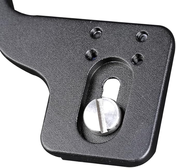 Manbily Camera Flash Brackets, Aluminum Tripod Camera Mount Extension Bar with 1/4" Screw for DSLR LED Light Video Microphone