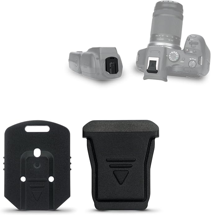 2Pack Camera and Flash Hot Shoe Cover Cap for Canon Speedlite EL-1 EL-100 600EX II 430EX III on Canon EOS R8 R50 R6 Mark II R10 R7 R5 C R5C R3 Mirrorless Camera