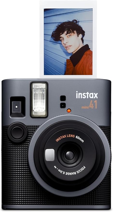 Fujifilm Instax Mini 41 Instant Film Camera... (Camera + 4 Twin Pick)