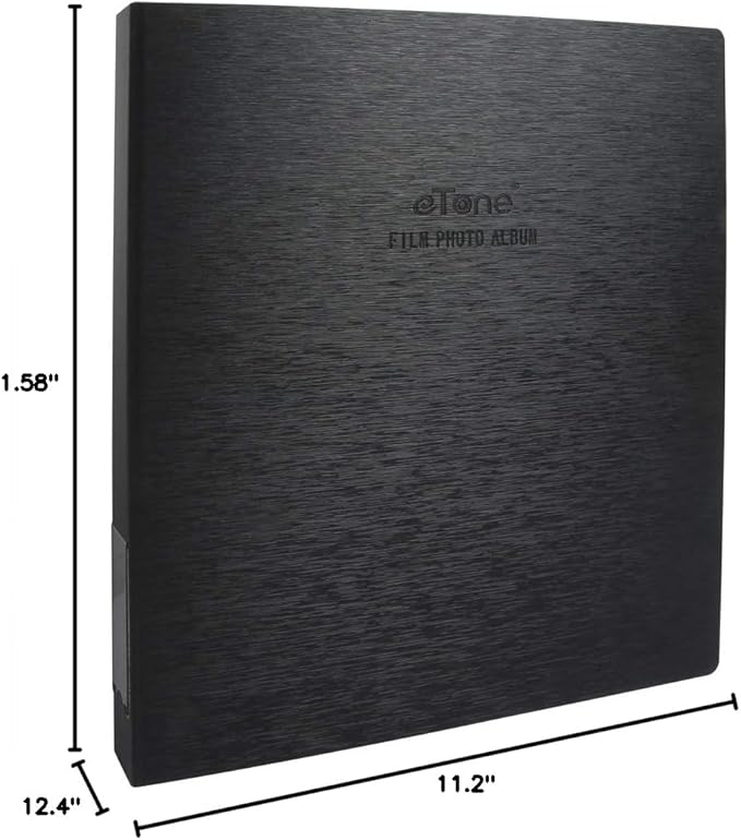 Acid Free Archival Film Bag Album Film Protector Storage Box Archival 3 Ring Binder for Printfile Standard 135 35mm 120 4x5 8x10 Negative Pages Film Bag