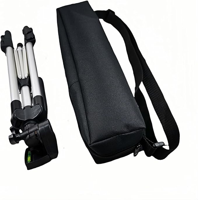 40in Carrying Case Bag Portable Folding Camera Tripod Photography Carry Bag with Adjustable Shoulder Strap for Light Stand Camera Tripod Monopod, Black