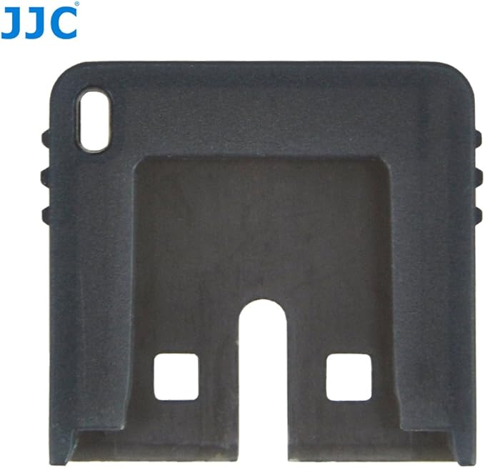 JJC 2X Connector Protector Cover for Sony MI Shoe, Black Plastic, Fits Flashes, Microphones, Video Lights, Easy to Install, Protects Terminals, Stores Devices