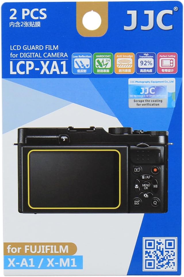 JJC LCD Screen Protector Film for Fujifilm X-A1/X-M1