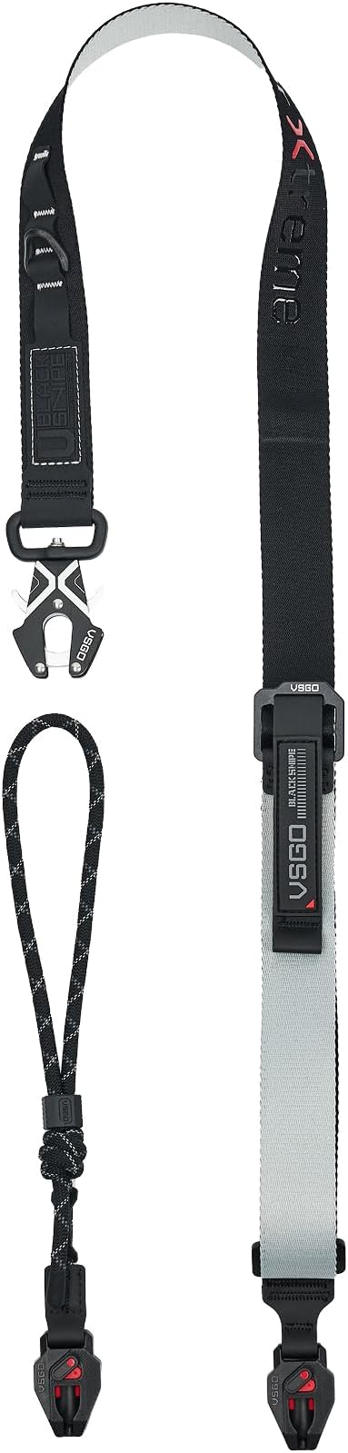 VSGO Urban Camera Strap – Quick Release, Anti-Twist, Comfortable Nylon Sling, Fits DSLR, Mirrorless, Phone, Action Camera