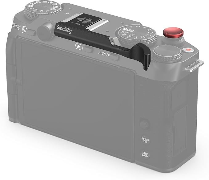 SmallRig Thumb Grip with Hot Shoe Cover for FUJIFILM X-M5 (Black) - 4878