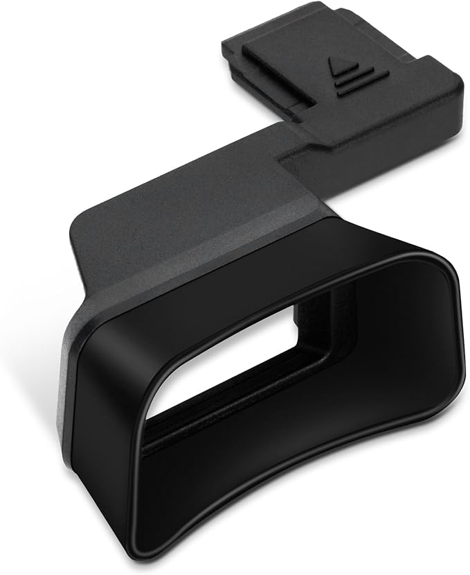 A7CII A7CR Eyecup Eyepiece, Soft Silicon Extended Camera Eye Cup Viewfinder Special Designed for Sony Alpha A7CII A7CR Camera(Not Fits A7C), Not Scratch The Camera Body & Not Affect The Use of Screen