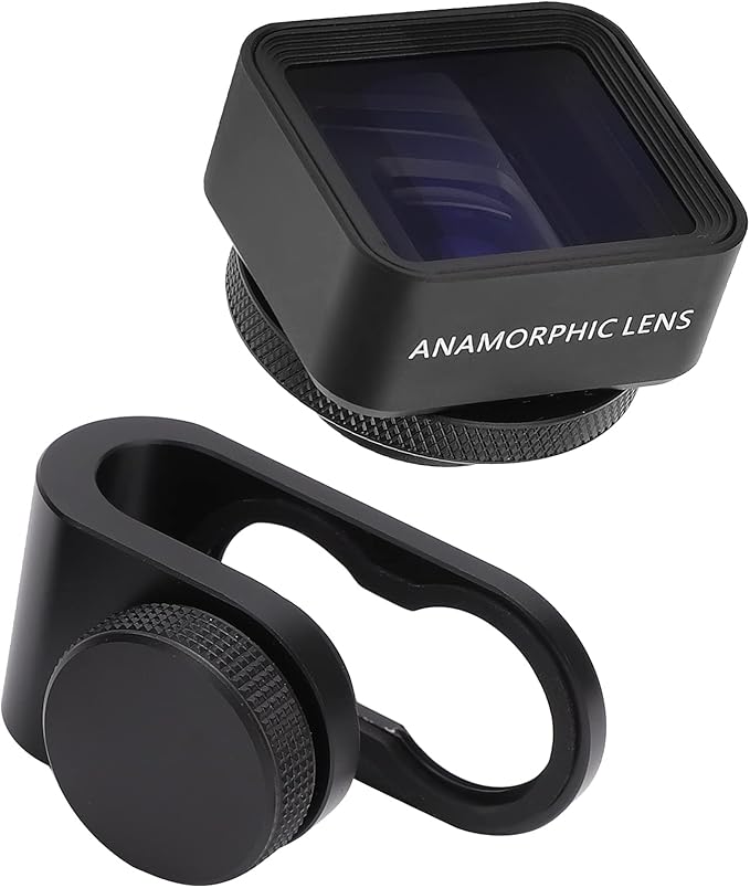Anamorphic Lens for Mobile Phones: 1.33X Widescreen Filmmaking Lens