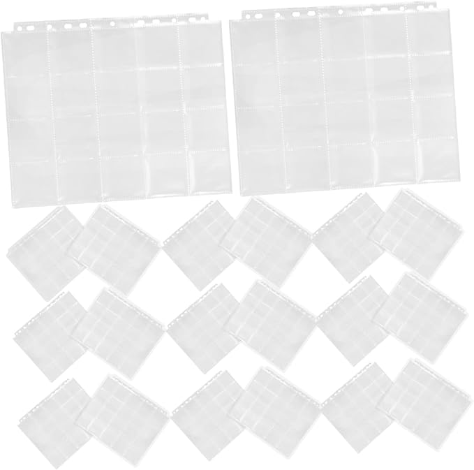 DOITOOL 30pcs Acid Film Negative Binder Sleeves Reusable Storage Bags for Film Negatives Pages for Organization for Photographers and Enthusiasts